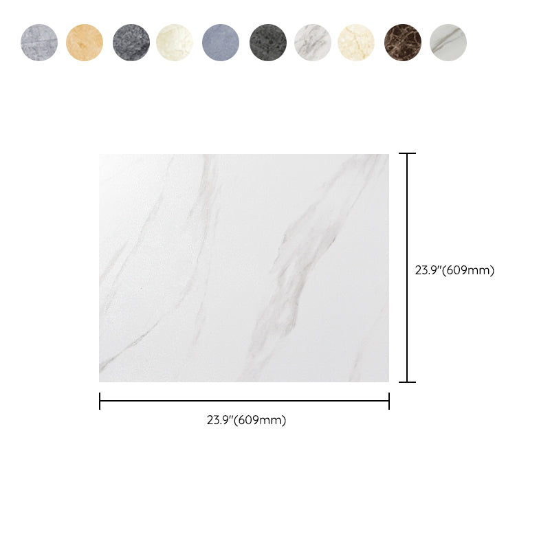 Frendorf | Quadrat Peel & Stick Vinylboden Stein-Design PVC-Bodenbelag für das Wohnzimmer
