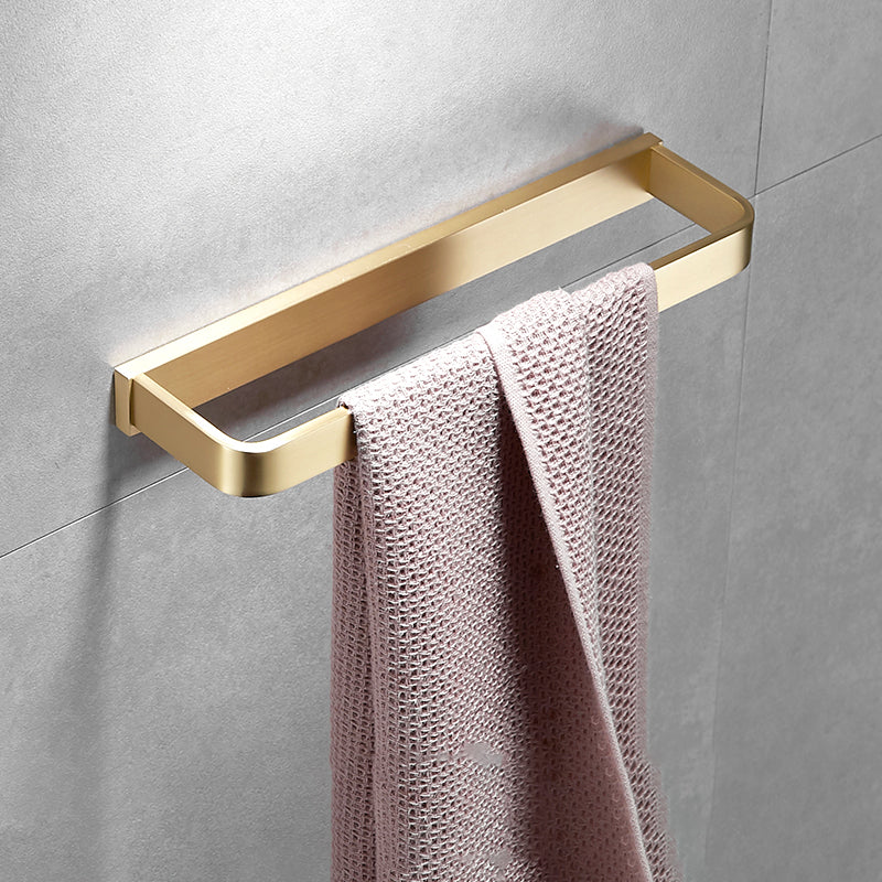 Frendorf | Gebürstetes Messing Badezimmer Hardware Set Retro Golden Badezimmer Zubehör Set