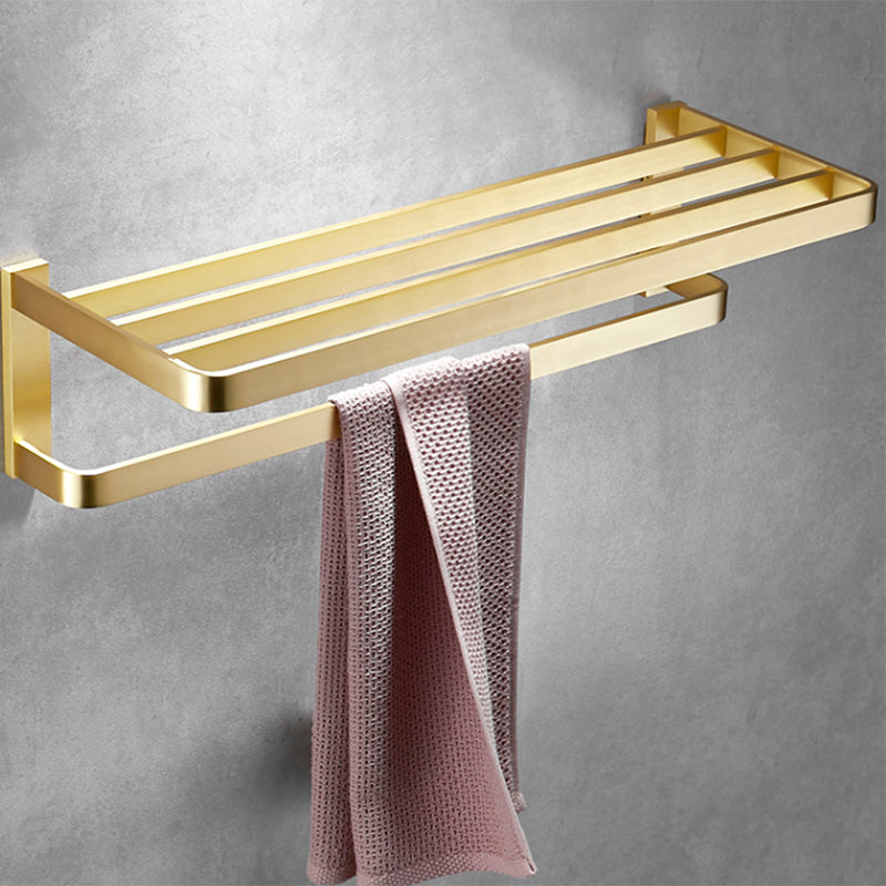 Frendorf | Gebürstetes Messing Badezimmer Hardware Set Retro Golden Badezimmer Zubehör Set
