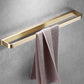 Frendorf | Gebürstetes Messing Badezimmer Hardware Set Retro Golden Badezimmer Zubehör Set