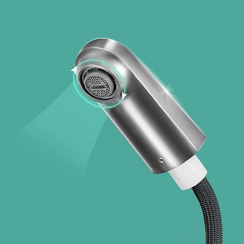 Frendorf | Basic Waschbeckenarmatur Messingarmatur Silber Centerset Waschbeckenarmatur