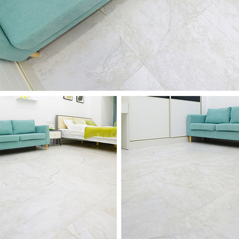 Frendorf | PVC-Bodenbelag Stein-Design Peel & Stick Quadrat-Vinylboden für das Wohnzimmer