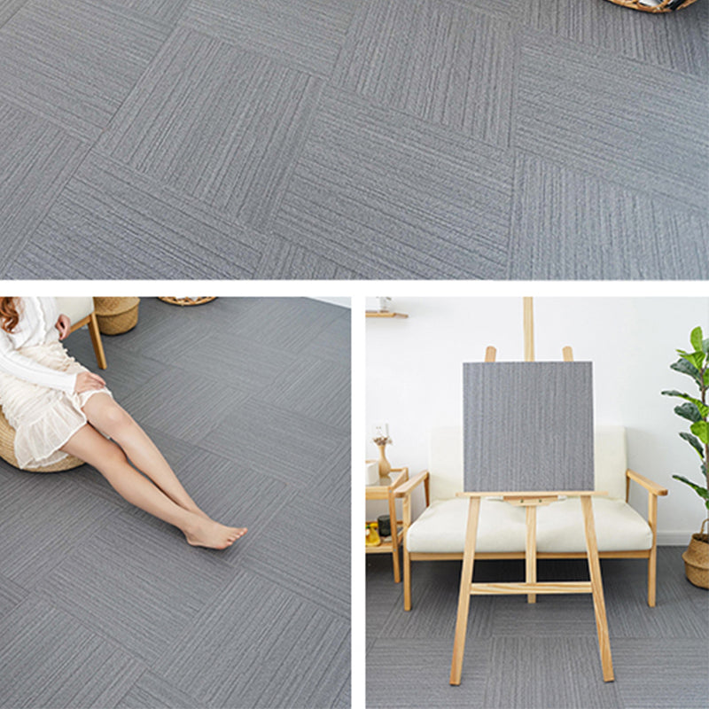 Frendorf | PVC-Bodenbelag Stein-Design Peel & Stick Quadrat-Vinylboden für das Wohnzimmer
