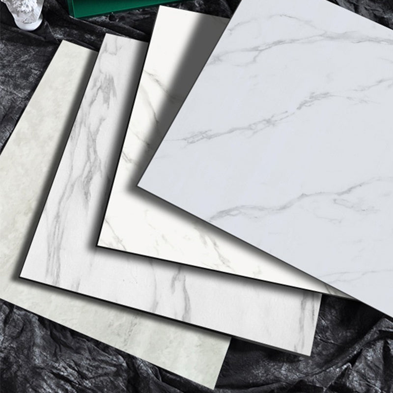 Frendorf | PVC-Bodenbelag Peel & Stick Stein Design Quadratischer Vinylboden für das Wohnzimmer