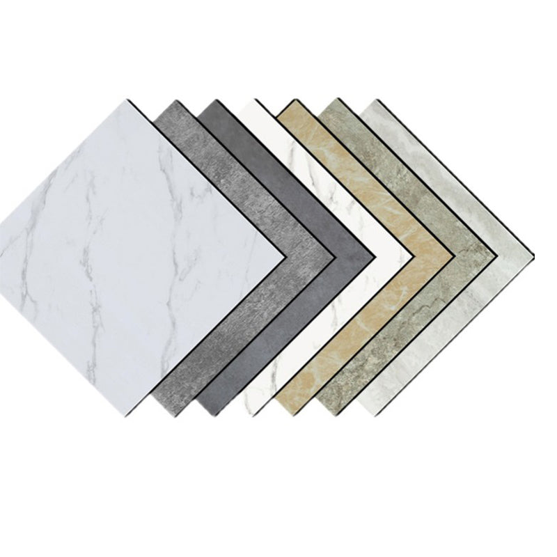 Frendorf | PVC-Bodenbelag Peel & Stick Stein Design Quadratischer Vinylboden für das Wohnzimmer