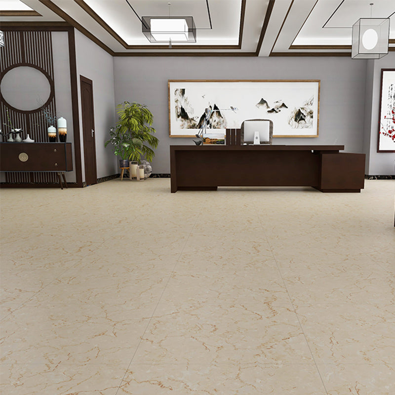 Frendorf | PVC-Bodenbelag Peel & Stick Stein Design Quadratischer Vinylboden für das Wohnzimmer