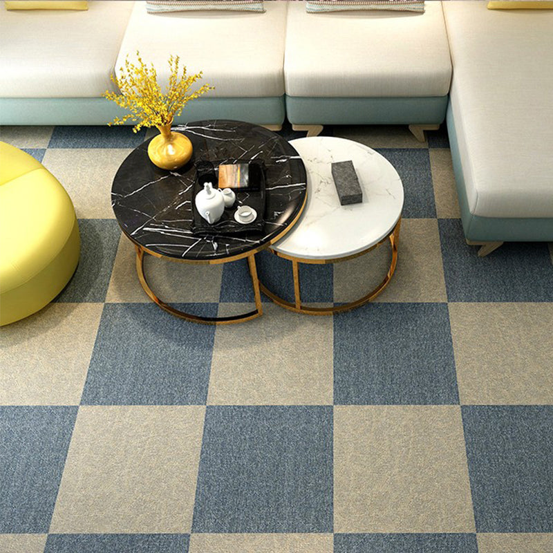 Frendorf | PVC-Bodenbelag Peel & Stick Stein Design Quadratischer Vinylboden für das Wohnzimmer