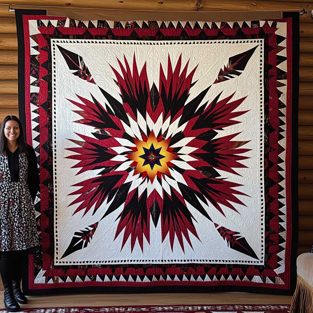 Native Star Spirit Quilt