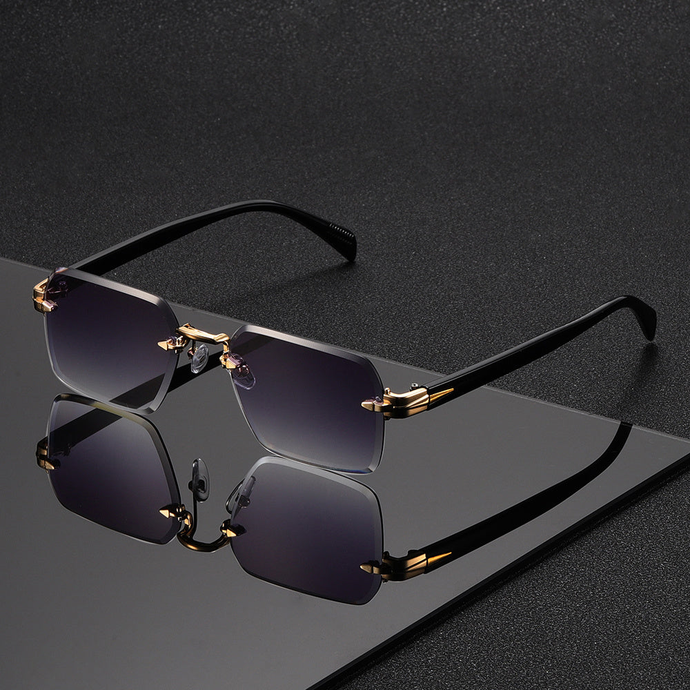 Frendorf | Nahtlose quadratische Brille für Herren – Eleganz und Komfort in einem