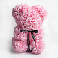 Frendorf | Valentinstag Geschenk Rose Bär Ewige Blume Rose Teddybär PE Schaum Bär 25cm Valentinstag
