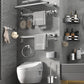Frendorf | Modernes Badezimmerzubehör-Set Badregal Handtuchstange Badezimmerzubehör