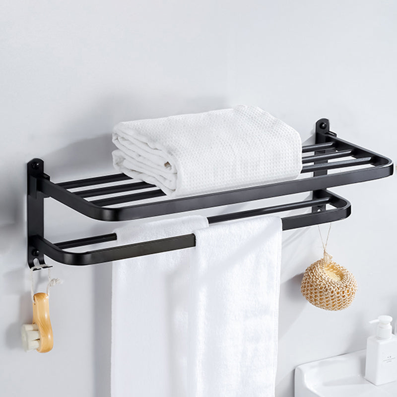 Frendorf | Modernes Badezimmerzubehör-Set Badregal Handtuchstange Badezimmerzubehör