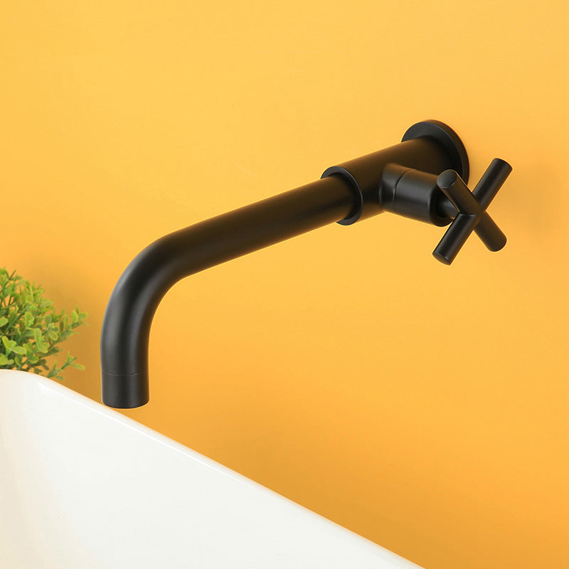 Frendorf | Wandmontierter Wasserhahn Einhebelarmatur Waschbeckenarmatur für das Bad