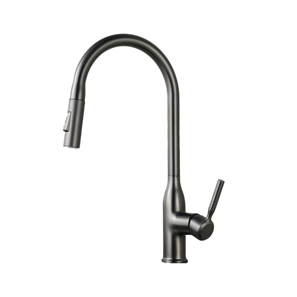 Frendorf | Moderner Pull-down Wasserfüller Einhand Hochbogen Küchenspülenarmatur