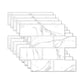 Frendorf | Peel and Stick Fliesen U-Bahn Rechteck Wasserdichte PVC-Fliese-Peel & Stick für die Küche 10-Pack