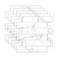 Frendorf | Peel and Stick Fliesen U-Bahn Rechteck Wasserdichte PVC-Fliese-Peel & Stick für die Küche 10-Pack