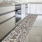Frendorf | Moderner Stil Quadratisches PVC-Bodenbelag Stein-Design Peel and Stick Vinyl-Bodenbelag