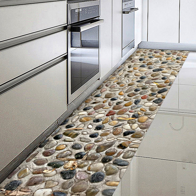 Frendorf | Moderner Stil Quadratisches PVC-Bodenbelag Stein-Design Peel and Stick Vinyl-Bodenbelag