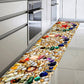 Frendorf | Moderner Stil Quadratisches PVC-Bodenbelag Stein-Design Peel and Stick Vinyl-Bodenbelag