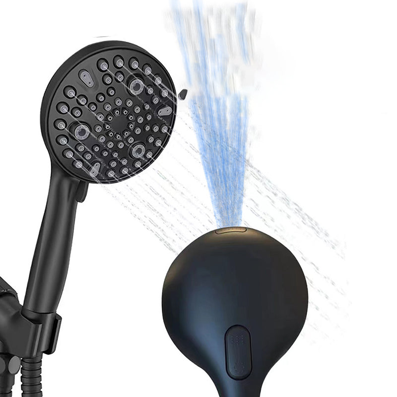 Frendorf | Rundes Handheld-Duschkopf Plastik Wasser effiziente Duschkopf
