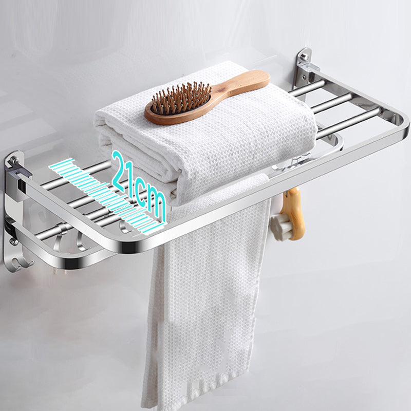 Frendorf | Modernes Edelstahl-Badezimmer-Set Papierhalter Badregal Badezimmerzubehör