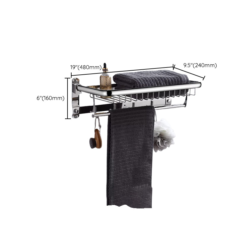 Frendorf | Modernes Edelstahl-Badezimmer-Set Papierhalter Badregal Badezimmerzubehör