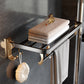 Frendorf | Traditionelles Schwarzes Aluminium Badbeschläge Set Badezimmer Zubehör Kit