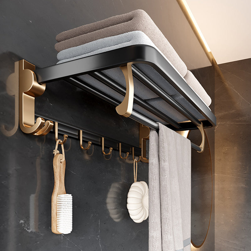 Frendorf | Traditionelles Schwarzes Aluminium Badbeschläge Set Badezimmer Zubehör Kit