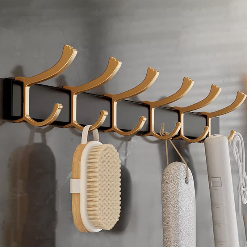 Frendorf | Traditionelles Schwarzes Aluminium Badbeschläge Set Badezimmer Zubehör Kit