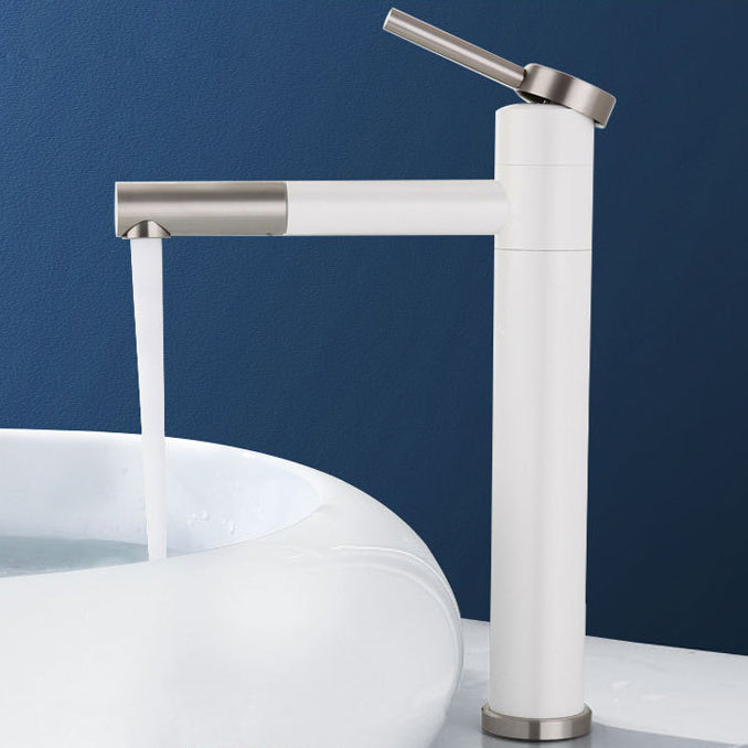 Frendorf | Moderner Vessel Sink Wasserhahn Edelstahl Einhand Niedriger Bogen Ausziehbarer Vessel Wasserhahn