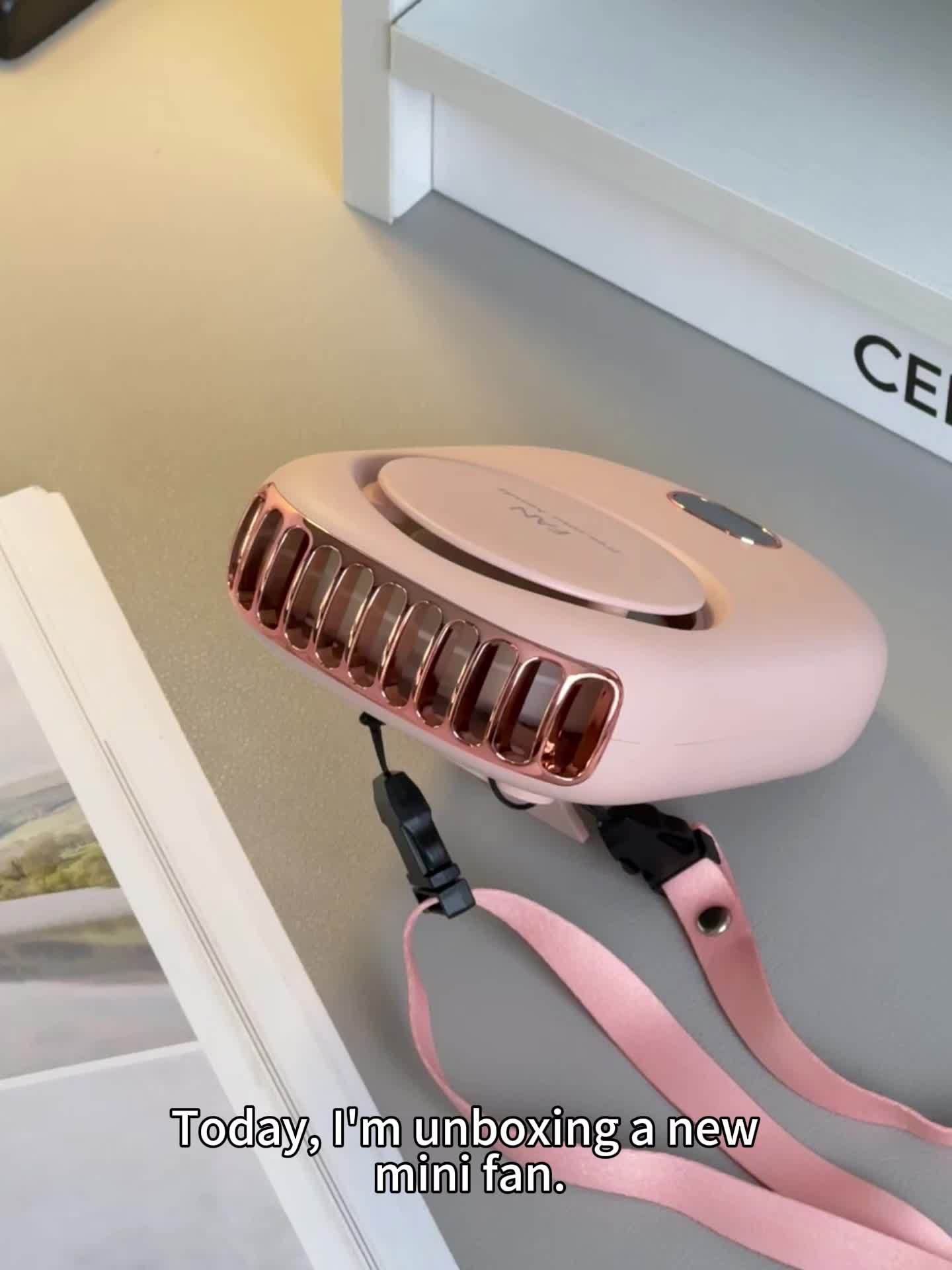 Frendorf | BreezeWave | Tragbarer Nackenventilator | Kabellos und Leicht | Wiederaufladbar