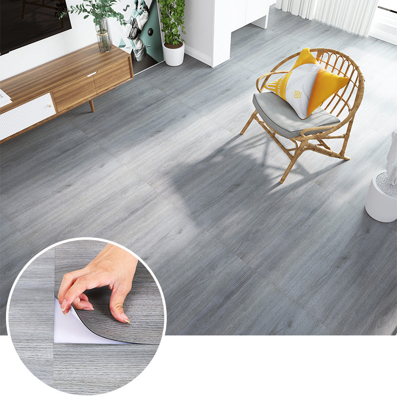 Frendorf | Modernes PVC-Fußbodenbelag Peel and Stick Holzlook geprägte Vinylbodenfliesen
