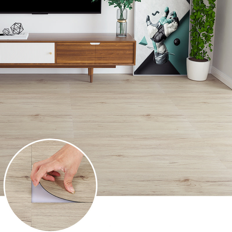 Frendorf | Modernes PVC-Fußbodenbelag Peel and Stick Holzlook geprägte Vinylbodenfliesen