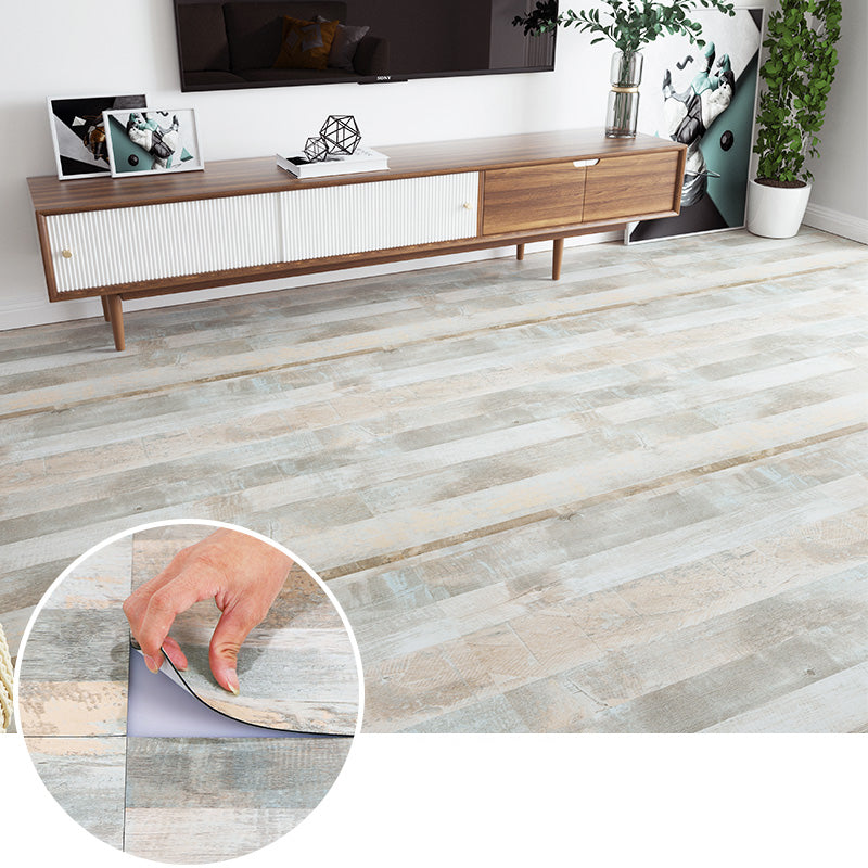 Frendorf | Modernes PVC-Fußbodenbelag Peel and Stick Holzlook geprägte Vinylbodenfliesen