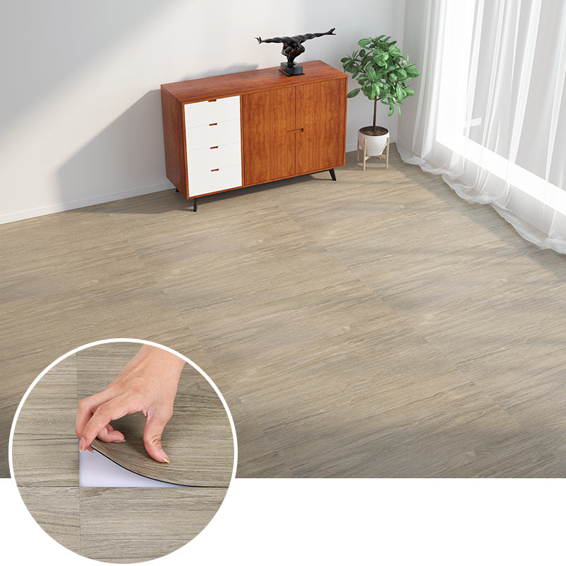 Frendorf | Modernes PVC-Fußbodenbelag Peel and Stick Holzlook geprägte Vinylbodenfliesen