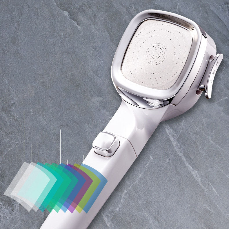 Frendorf | 4-Stufen Druckduschkopf Ein-Tasten Wasserstopp Handheld Duschkopf
