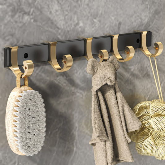 Frendorf | Schwarz & Messing Badezimmer Set Moderner Stil Badezimmerzubehör Als Einzelstück Oder Als Set