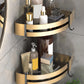 Frendorf | Schwarz & Messing Badezimmer Set Moderner Stil Badezimmerzubehör Als Einzelstück Oder Als Set