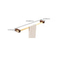 Frendorf | Holz- und Aluminium-Badehardware-Set Goldenes Badezimmerzubehör-Set