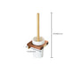 Frendorf | Holz- und Aluminium-Badehardware-Set Goldenes Badezimmerzubehör-Set