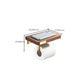 Frendorf | Holz- und Aluminium-Badehardware-Set Goldenes Badezimmerzubehör-Set