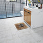 Frendorf | Badezimmer Wandbodenfliese Wasserdicht Geometrisches Muster Boden Tapete