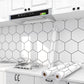 Frendorf | Moderne wasserdichte Mosaikfliese glatte Peel-and-Stick-Rückwandfliese für die Küche