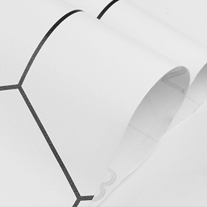 Frendorf | Moderne wasserdichte Mosaikfliese glatte Peel-and-Stick-Rückwandfliese für die Küche