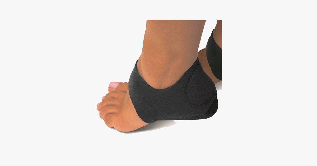 Frendorf | 2er Pack: Fuß Shock-Absorbierende Plantarfasziitis Therapie Wickel