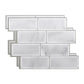 Frendorf | Moderne Peel and Stick Backsplash Wandfliese PVC Peel & Stick Feldfliese