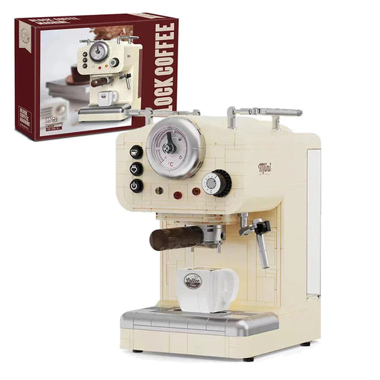 678PCS Kreative Serie Klassische Kaffeemaschine Bauklötze Automatische Getränkemaschine Modell Bausteine Spielzeug Geschenk für Kinder