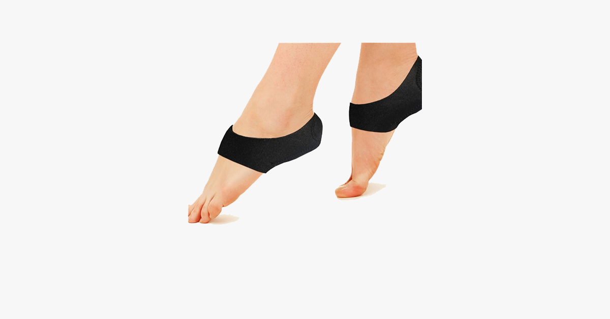 Frendorf | 2er Pack: Fuß Shock-Absorbierende Plantarfasziitis Therapie Wickel