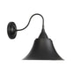 Frendorf | Metalen Zwart/Roest Sconces Licht Kegelshade 1-Licht Industrieel Wandgemonteerd Verlichting met Gooseneck