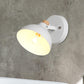 Frendorf | Minimalistische Dome Wall Lamp Fixture 1 Bulb Metallic Sconce Lighting Fixture in Wit voor Binnen